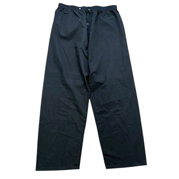 Oscar de la Renta Men’s Pajama Set - Size Large, Gray with Red Piping - Picture 3 of 6